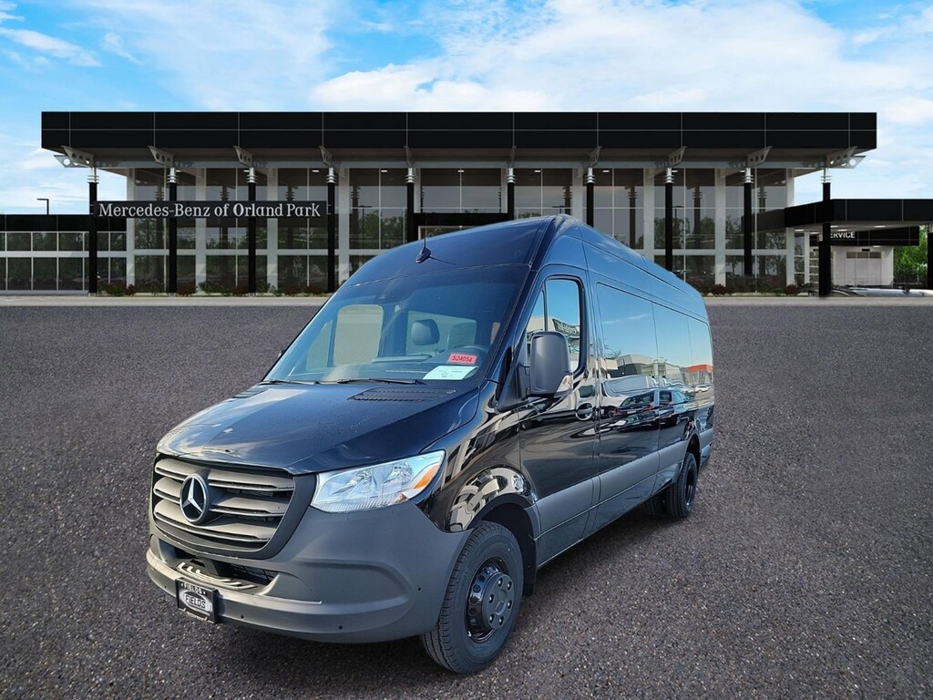 New 2024 Mercedes-Benz Sprinter 3500 XD High Roof 4-Cyl Diesel HO Van Cargo Van